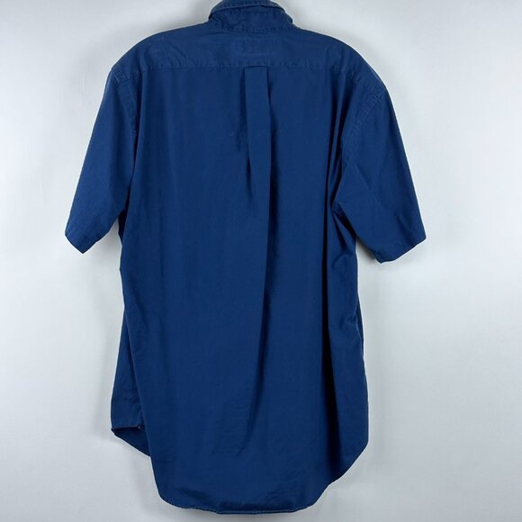 Polo Ralph Lauren Men's Classic Fit Short Sleeve Oxford Button Down Shirt - Picture 2 of 5